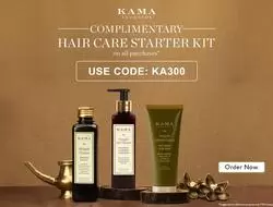 Buy Kama's Bestsellers and get 3 products free worth ₹300
