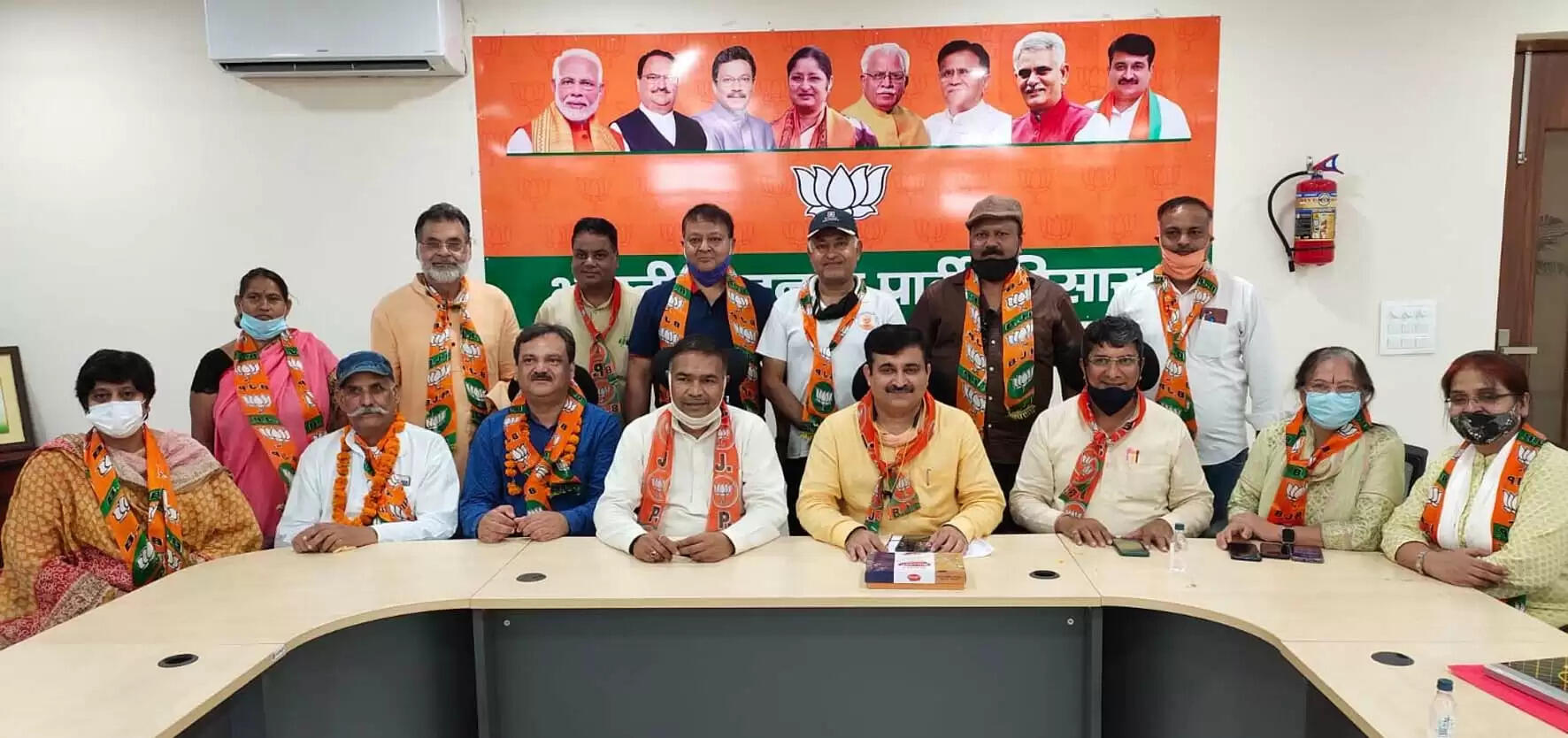 भाजपा स्वच्छता अभियान व पूर्व कर्मचारी प्रकोष्ठ के जिला संयोजकों की घोषणा