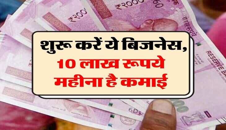  	Business Idea : शुरू करें ये बिजनेस, 10 लाख रूपये महीना है कमाई