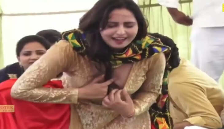 Gori Rani dance video :  इश्क लपेटे में फंस गई Gori Rani, जोशीले डांस से बुजुर्गों में भी आया जोश