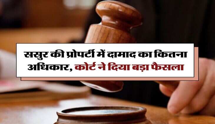 Father-in-law's property : ससुर की प्रोपर्टी में दामाद का कितना अधिकार, कोर्ट ने दिया बड़ा फैसला