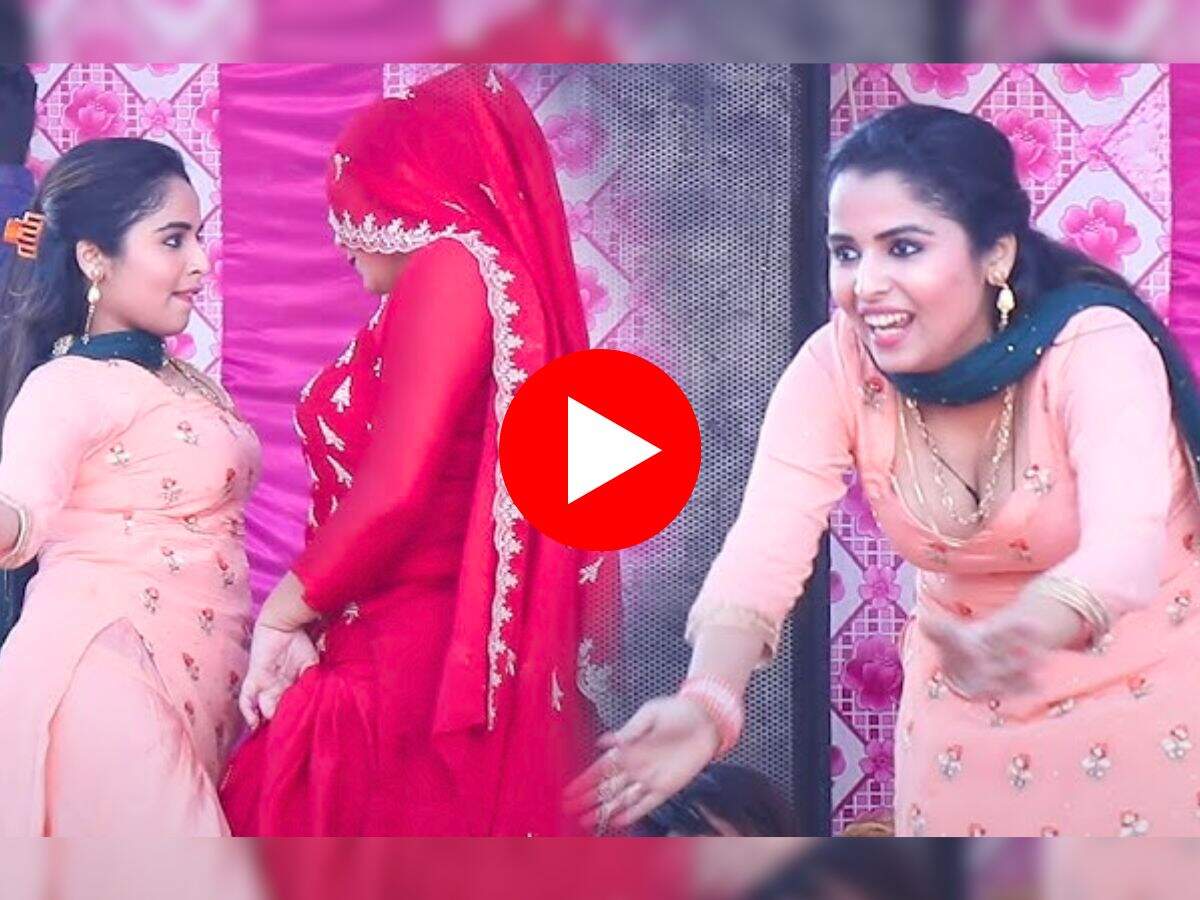 Muskan Baby Dance : मुस्कान बेबी ने स्टेज पर चुन्नी उतारकर किया गदर डांस, छड़ी छोड़कर नाचने लगे बूढ़े