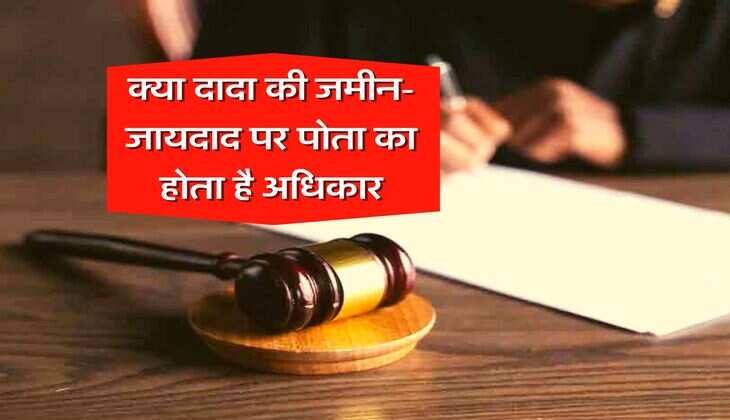 Property Rights : क्या दादा की जमीन-जायदाद पर पोता का होता है अधिकार, जानिये क्या कहता है कानून