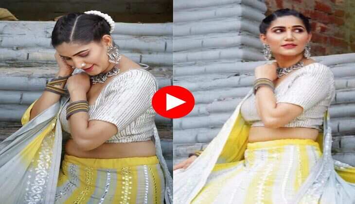 Sapna Chaudhary dance : सपना चौधरी ने स्टेज पर लचकाया हैवी फिगर, दर्शक भरने लगे आहें