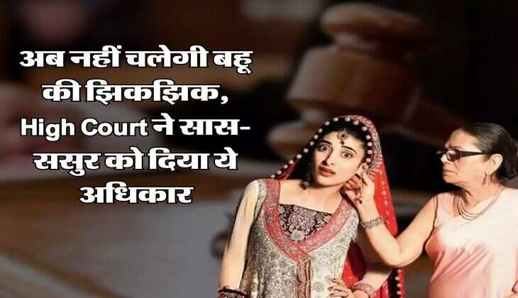 High Court : अब बहू की नहीं चलेगी चिकचिक, हाईकोर्ट ने सास ससुर को दिया ये अधिकार