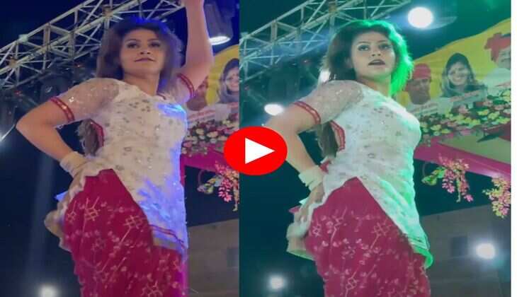 Gori Nagori Dance : हरियाणवी गाने पर गोरी नागोरी बन के मौरनी चाली