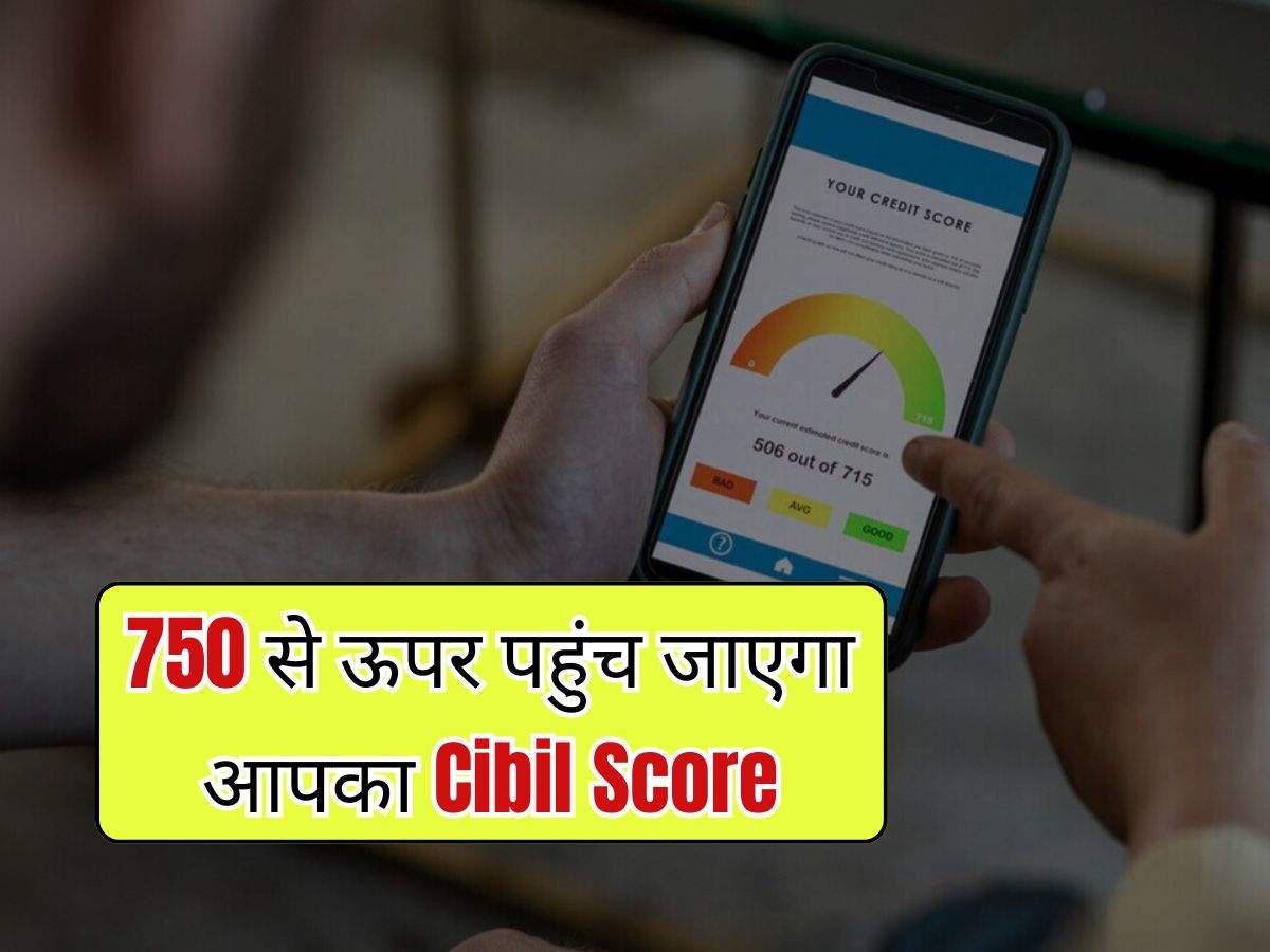 750 से ऊपर पहुंच जाएगा आपका Cibil Score, बस कर लें ये काम