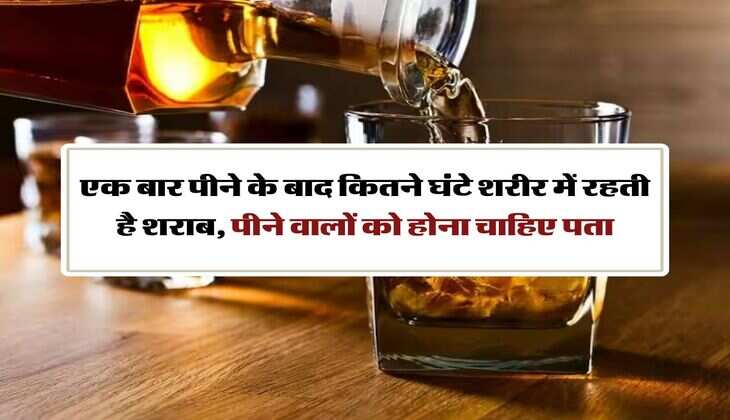 Whiskey : एक बार पीने के बाद कितने घंटे शरीर में रहती है शराब, पीने वालों को होना चाहिए पता