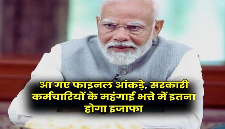 DA Hike September : आ गए फाइनल आंकड़े, सरकारी कर्मचारियों के महंगाई भत्ते में इतना होगा इजाफा