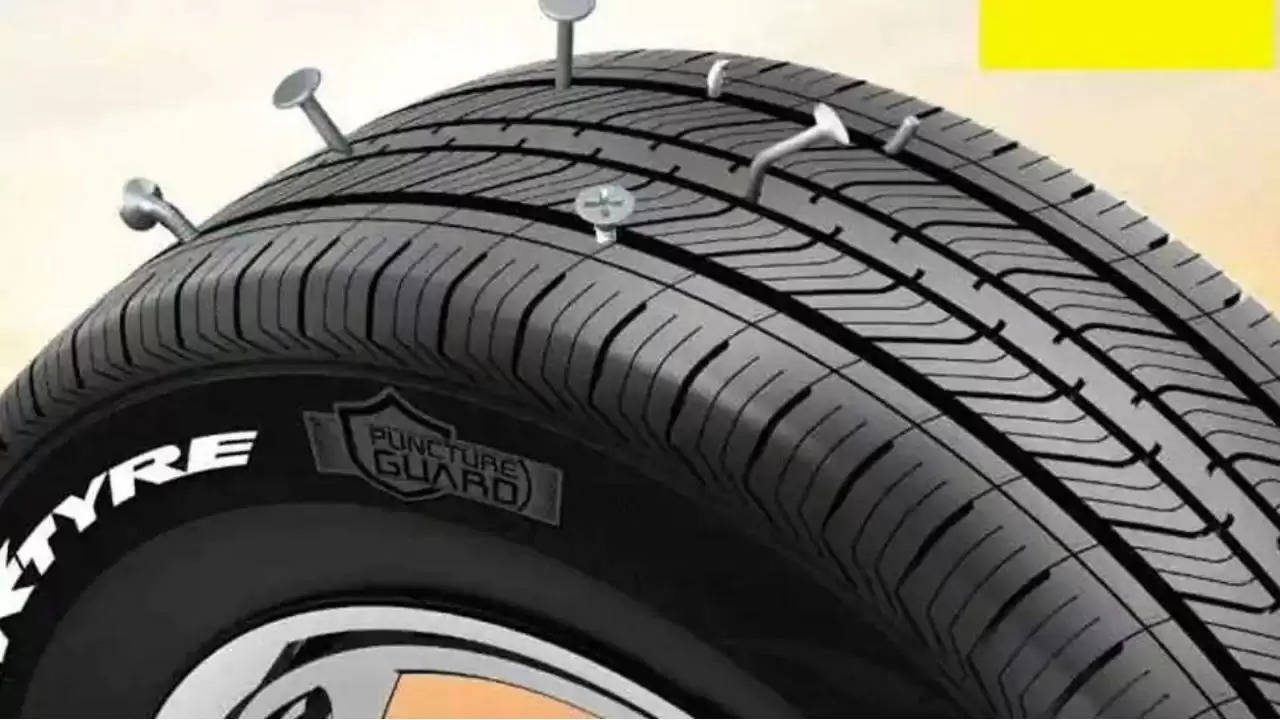 JK TYRES  कील घुसे या स्क्रू, अपने आप ठीक हो जाएगा टायर का पंचर, जानिए पूरा मामला