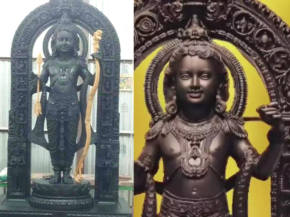 Why Ram Murti Is Black In Ayodhya