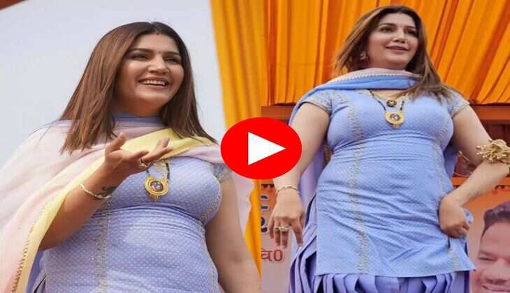 sapna choudhary dance : ठेके आली गली मैं घर मेरे यार का पर सपना चौधरी किया स्टेज तोड़ डांस, पलक भी नहीं झपक पाएंगे आप