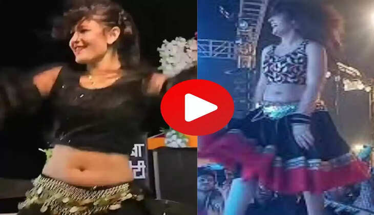Haryanvi Dance : गोरी नागोरी ने लहंगा पहनकर दिखाए हॉट मूव्स, फैंस बोले हाय तेरी कातिल अदाएं