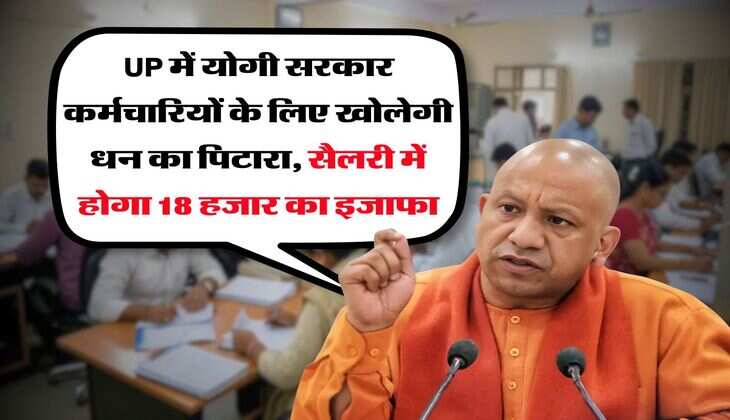UP में योगी सरकार कर्मचारियों के लिए खोलेगी धन का पिटारा, सैलरी में होगा 24 हजार का इजाफा