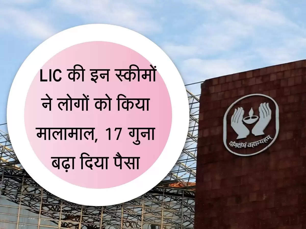 Business News : LIC की इन स्कीमों ने लोगों को किया मालामाल, 17 गुना बढ़ा दिया पैसा