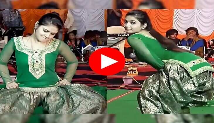 Haryanvi Dance Video : गोरी नागोरी ने स्टेज पर उतार फेंकी चुन्नी, हैव्वी ठुमकों से हिला डाला स्टेज