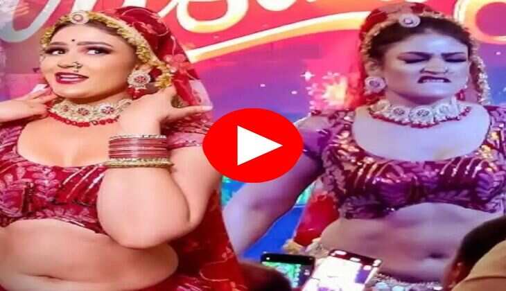 Gori Nagori Dance : घाघरा चोली में गोरी नागोरी ने स्टेज पर मचाया बवाल, मूव्ज देख फैंस हुए दीवाने