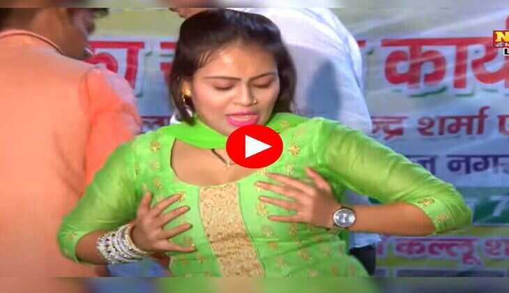 Haryanvi Dance : सपना चौधरी के गाने पर हरियाणवी डांसर ने काटा गदर, दिखाया चढ़ती जवानी का जोश