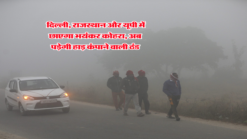 Weather Forecast : दिल्ली, राजस्थान और यूपी में छाएगा भयंकर कोहरा, अब पड़ेगी हाड़ कंपाने वाली ठंड