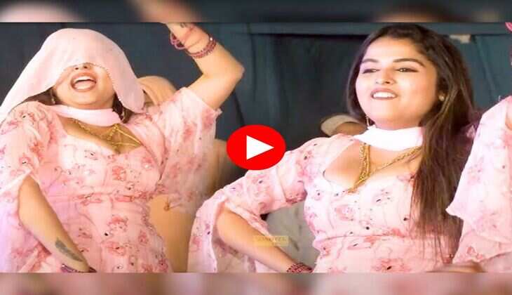 Haryanvi Dance : टाइट सूट में मुस्कान बेबी ने दिखाई अदाएं, ठुमके देख झूमने लगे फैंस 
