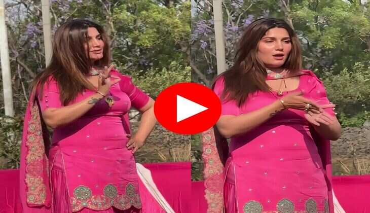 Sapna Chaudhary Dance : लत लग जागी गाने पर सपना चौधरी ने मटकाई कमर, दीवाने हुए फैंस