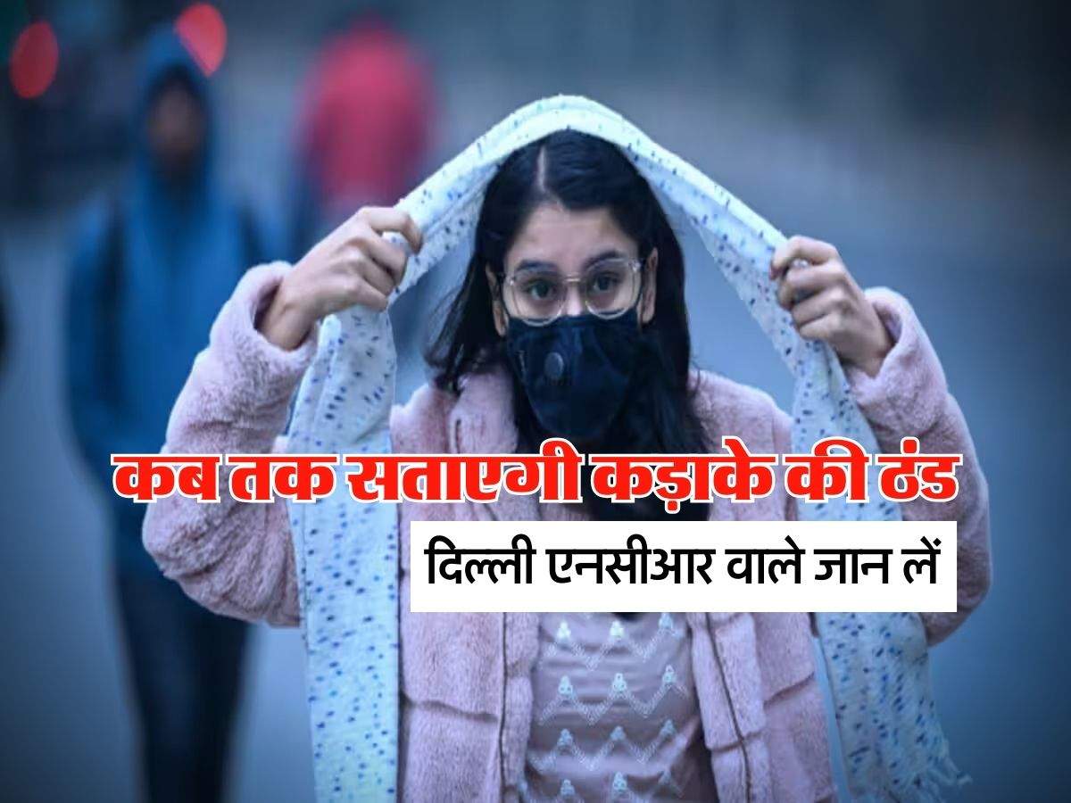 Delhi NCR Weather : कब तक सताएगी कड़ाके की ठंड, दिल्ली एनसीआर वाले जान लें अगले 5 दिन का मौसम
