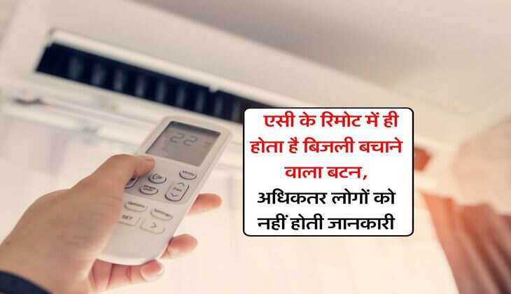 Electricity Bill : एसी के रिमोट में ही होता है बिजली बचाने वाला बटन, अधिकतर लोगों को नहीं होती जानकारी