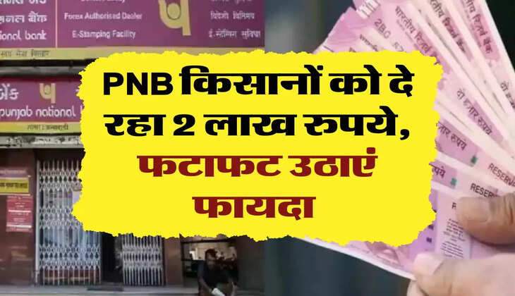 PNB किसानों को दे रहा 2 लाख रुपये, फटाफट उठाएं फायदा 