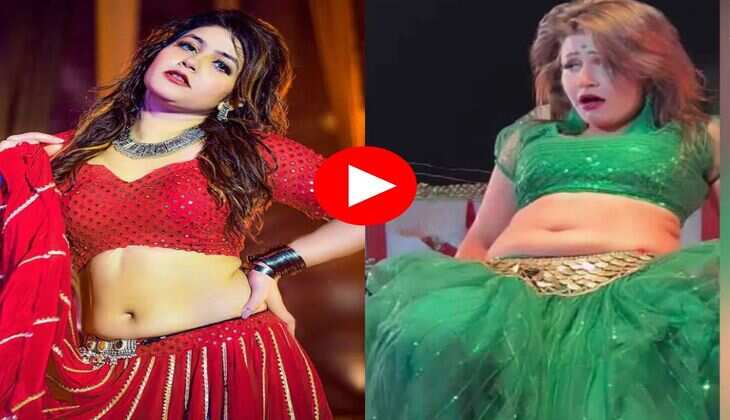 Gori Nagori Dance : घाघरा चोली में गोरी नागोरी ने मटकाई पतली कमर, किया जबरदस्त डांस