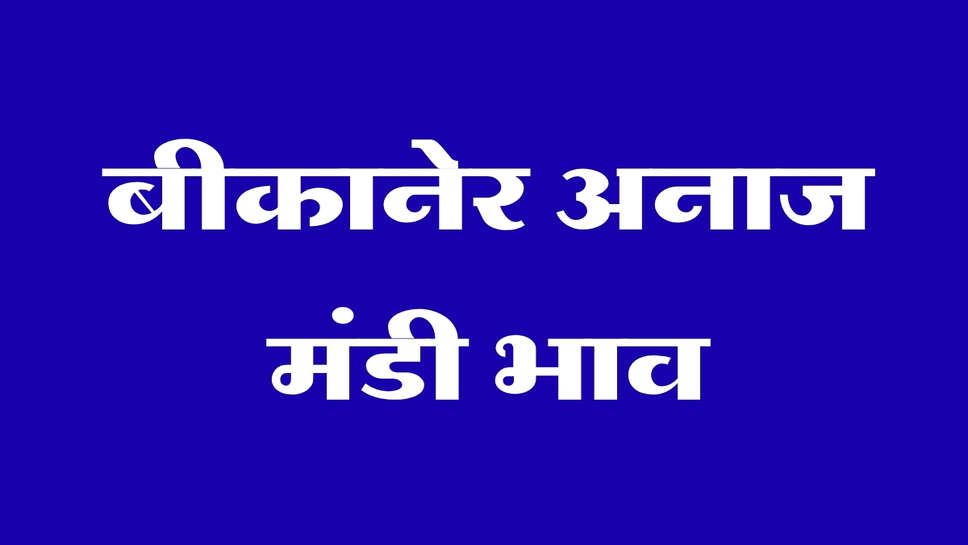 बीकानेर अनाज मंडी भाव 12 अक्टूबर 2026: मूंगफली, ग्वार और ईसबगोल में तेजी, चना-मेथी के भाव भी बढ़े