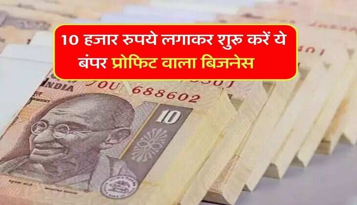 Business Idea : 10 हजार रुपये लगाकर शुरू करें ये बंपर प्रोफिट वाला बिजनेस, हर महीने कर सकते हैं इतनी कमाई