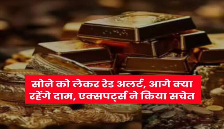 Gold Rate : सोने को लेकर रेड अलर्ट, आगे क्या रहेंगे दाम, एक्सपर्ट्स ने किया सचेत
