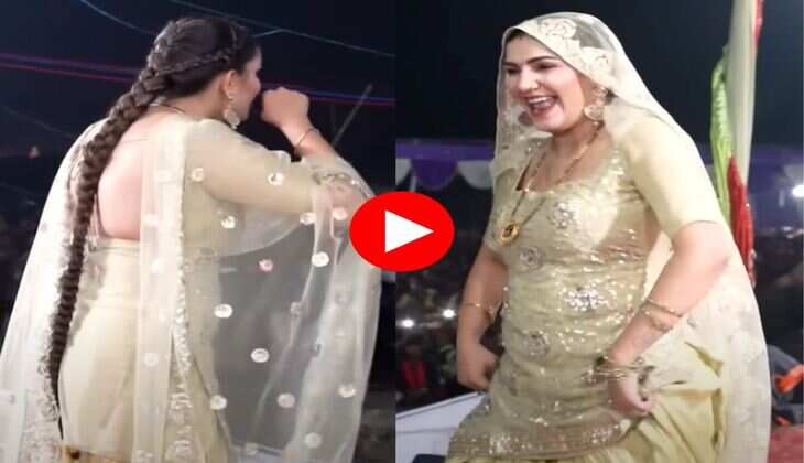 Sapna Choudhary Dance : फिट सूट और चोटी में परांदा लगाकर सपना चौधरी ने लचकाई हैव्वी कमर