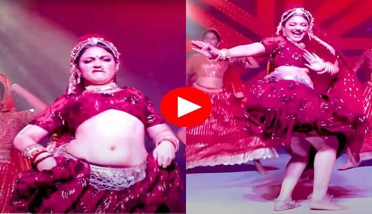 Gori Nagori Dance: लहंगा चोली पहन गोरी नागोरी ने किया गदर डांस, देख बेताब हुए फैंस&nbsp;