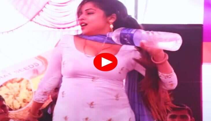Haryanvi Dance : लैला बनकर नाची मुस्कान बेबी, नजर नहीं हटा पाए लोग