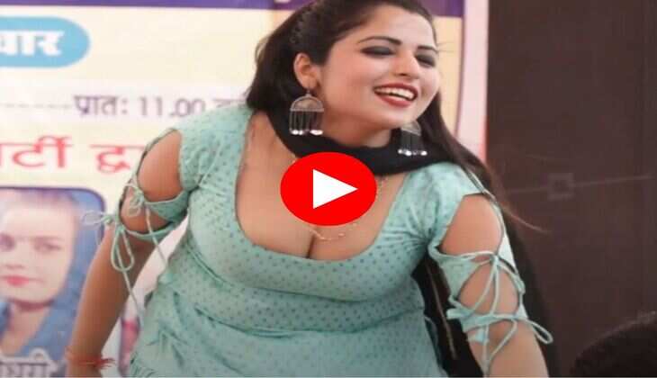 Haryanvi Dance Video : खुले बाल और टाइट सूट में मुस्कान बेबी ने लगाए धुआंधार ठुमके, डांसर के लटके झटके बवाल