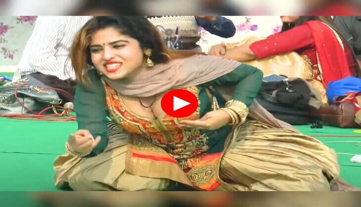 Haryanvi Dance : भरी महफिल में मुस्कान बेबी ने दुपट्टा हटाकर बढ़ा दिया तापमान, हुस्न पर लट्‌टू हुए फैंस