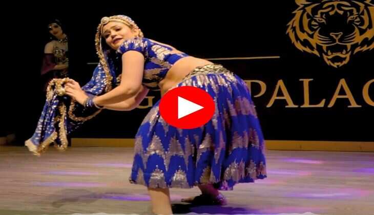 Gori Nagori Dance : परफ्यूम लगावे चुन्नी में गाने पर गोरी नागोरी ने हिलाया हैवी फिगर, डांस देख बूढ़ों में आया जोश 