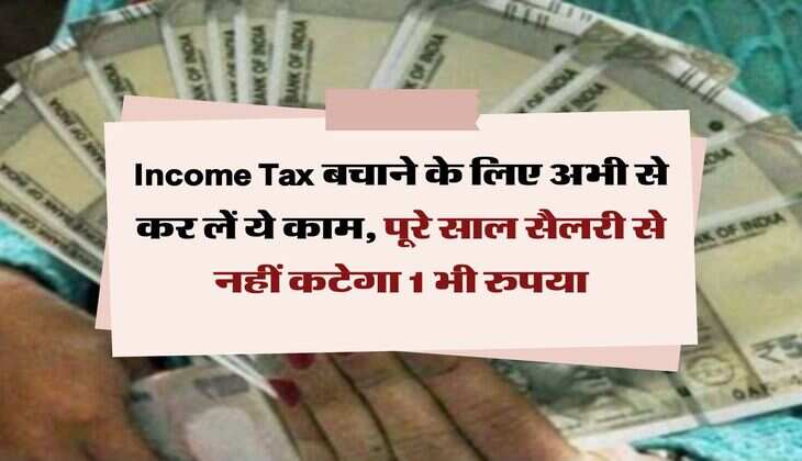 Income Tax बचाने के लिए अभी से कर लें ये काम, पूरे साल सैलरी से नहीं कटेगा 1 भी रुपया
