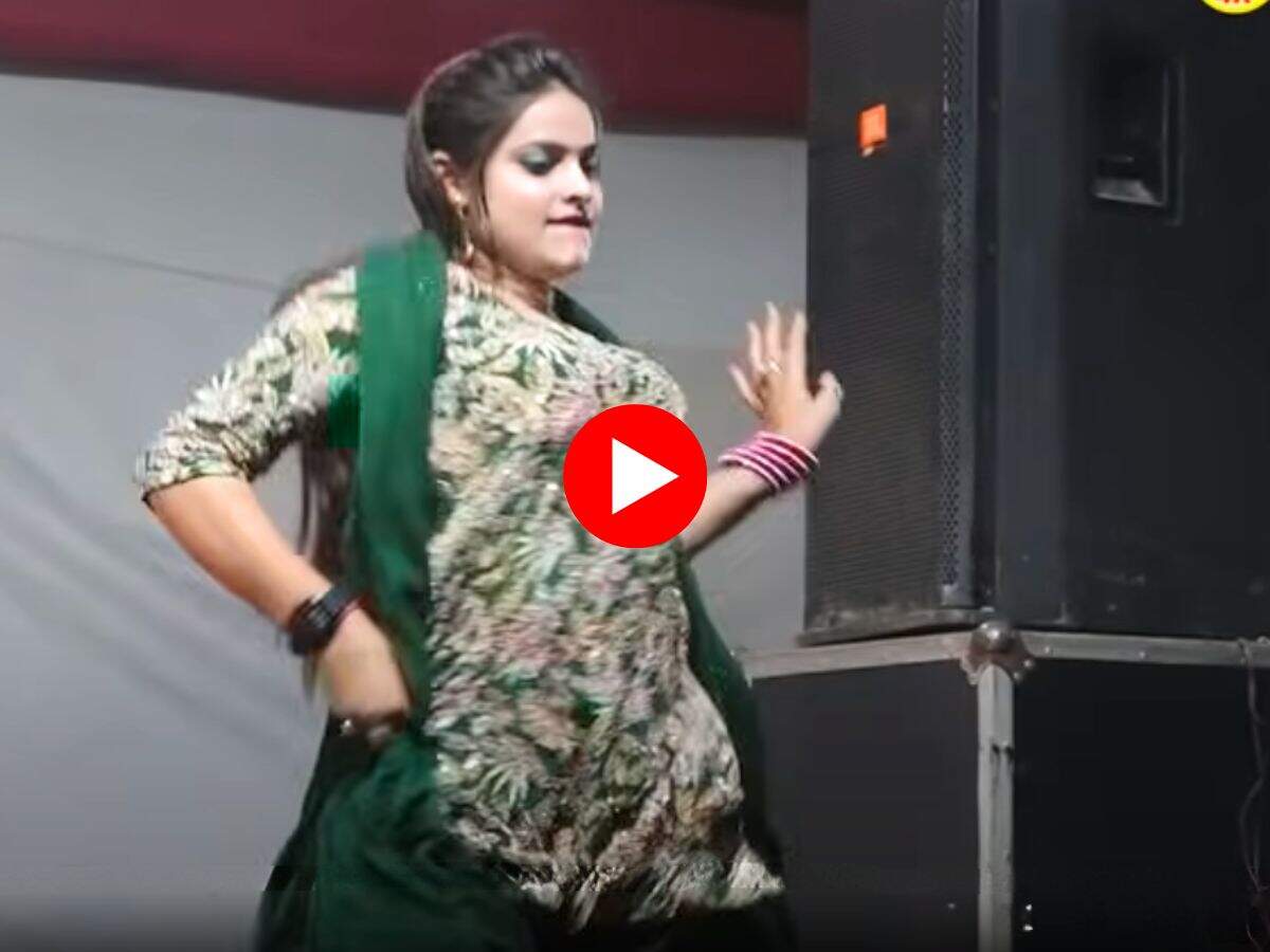 Haryanvi Dance : ठुमका लाख लाख का पर कशिश चौधरी ने लचकाया हैव्वी फिगर, बूढ़ों में भी आ गई एनर्जी