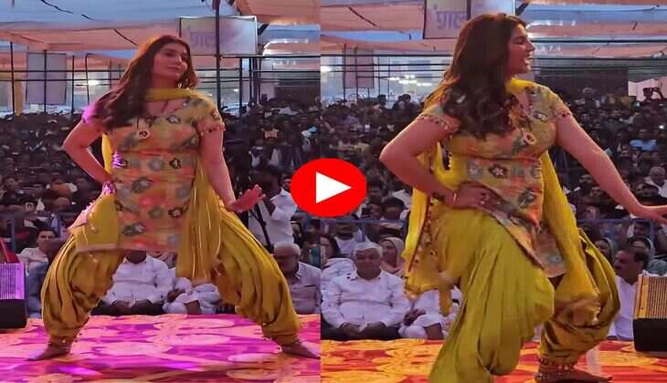 Haryanvi Dance video : काच्चे काट ले गाने पर सपना चौधरी ने किया ताबड़तोड़ डांस, फैंस हुए पानी-पानी