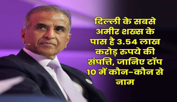 Delhi Wealthiest Persons list: दिल्ली के सबसे अमीर शख्स के पास है 3.54 लाख करोड़ रुपये की संपत्ति, जानिए टॉप 10 में कौन-कौन से नाम