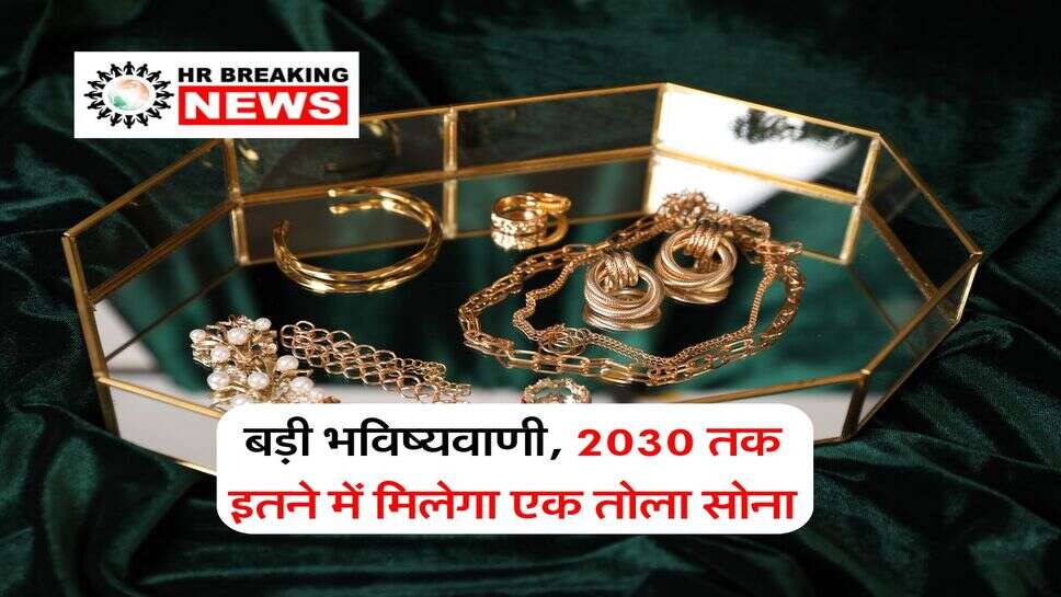 gold price prediction : बड़ी भविष्यवाणी, 2030 तक इतने में मिलेगा एक तोला सोना