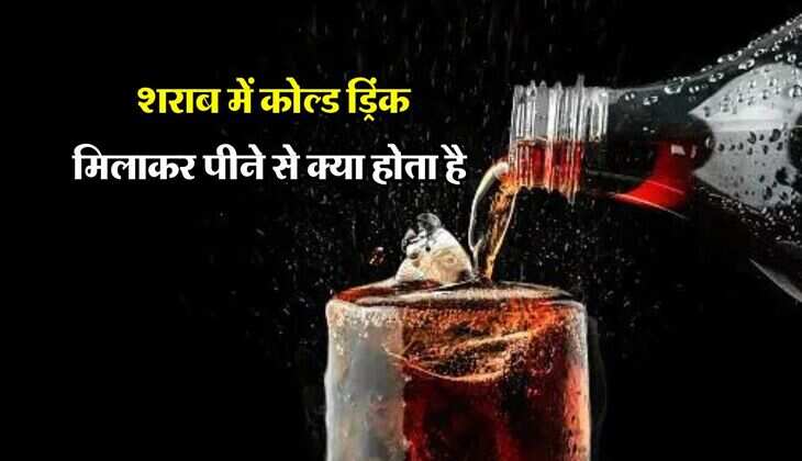 Alcohol With Cold Drink : शराब में कोल्ड ड्रिंक मिलाकर पीने से क्या होता है, एक्सपर्ट ने बताई जरूरी बात