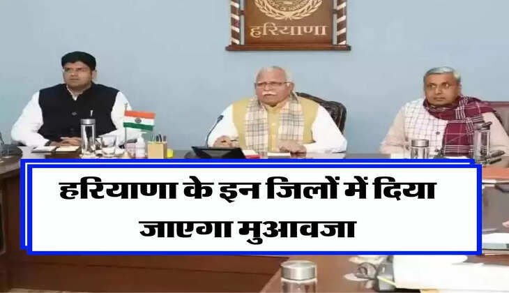 Compensation : हरियाणा के इन जिलों में दिया जाएगा मुआवजा, सरकार ने बताई प्रक्रिया