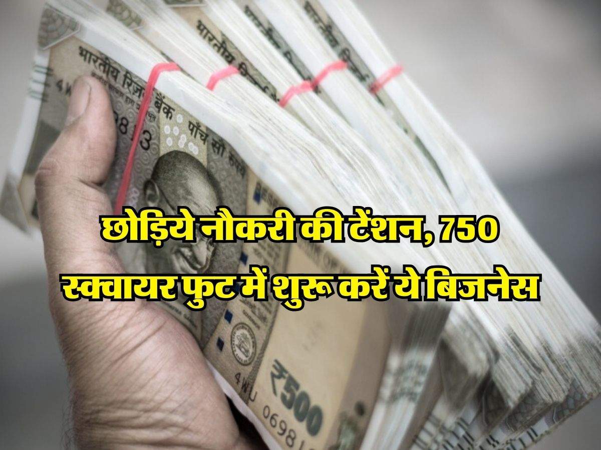 Business idea : छोड़िये नौकरी की टेंशन, 750 स्क्वायर फुट में शुरू करें ये बिजनेस, 6 से 7 लाख की होगी कमाई