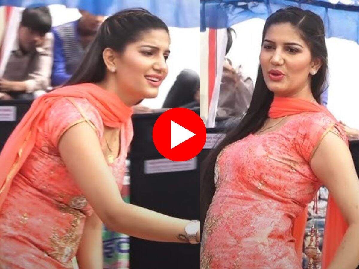 Sapna Choudhary Dance : सपना चौधरी ने स्टेज पर किया धांसू डांस, ठाड़ा भरतार गाने पर मटकाई कमर