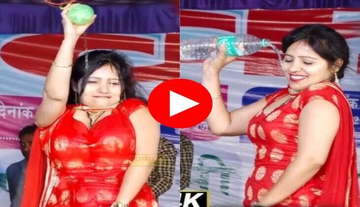 Rachna Tiwari Dance : सूट में पानी डालकर रचना तिवारी ने मटकाया हैवी फिगर, भीगा बदन देख लोग खो बैठे होश