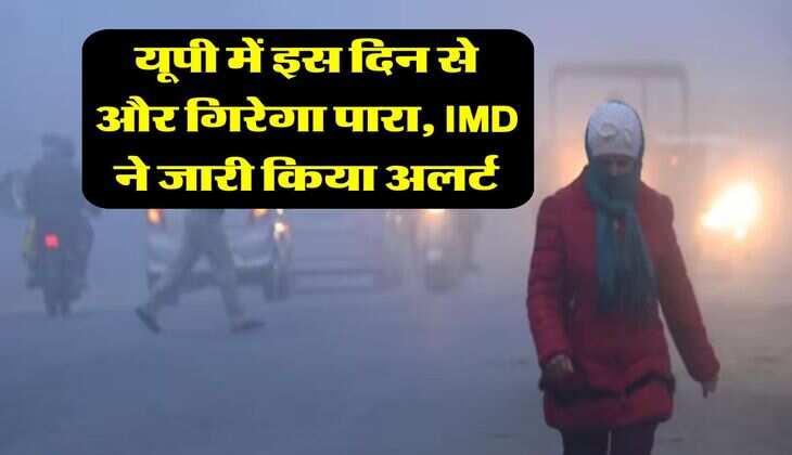 UP Winter Alert : यूपी में इस दिन से और गिरेगा पारा, IMD ने जारी किया अलर्ट