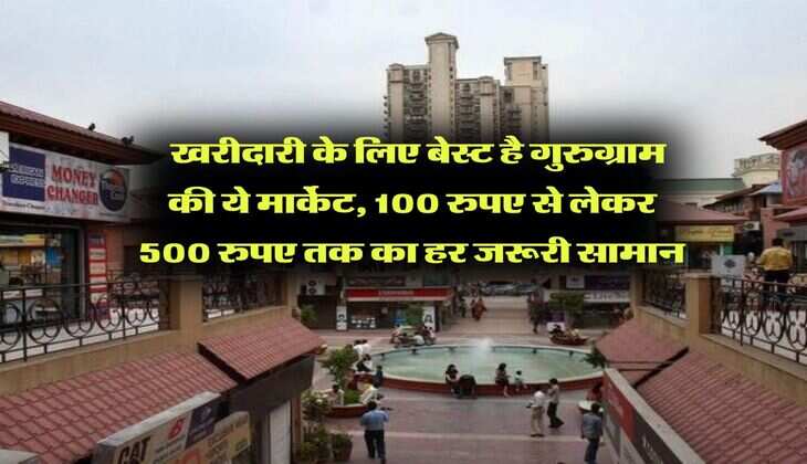 gurugram : खरीदारी के लिए बेस्ट है गुरुग्राम की ये मार्केट, 100 रुपए से लेकर 500 रुपए तक का हर जरूरी सामान